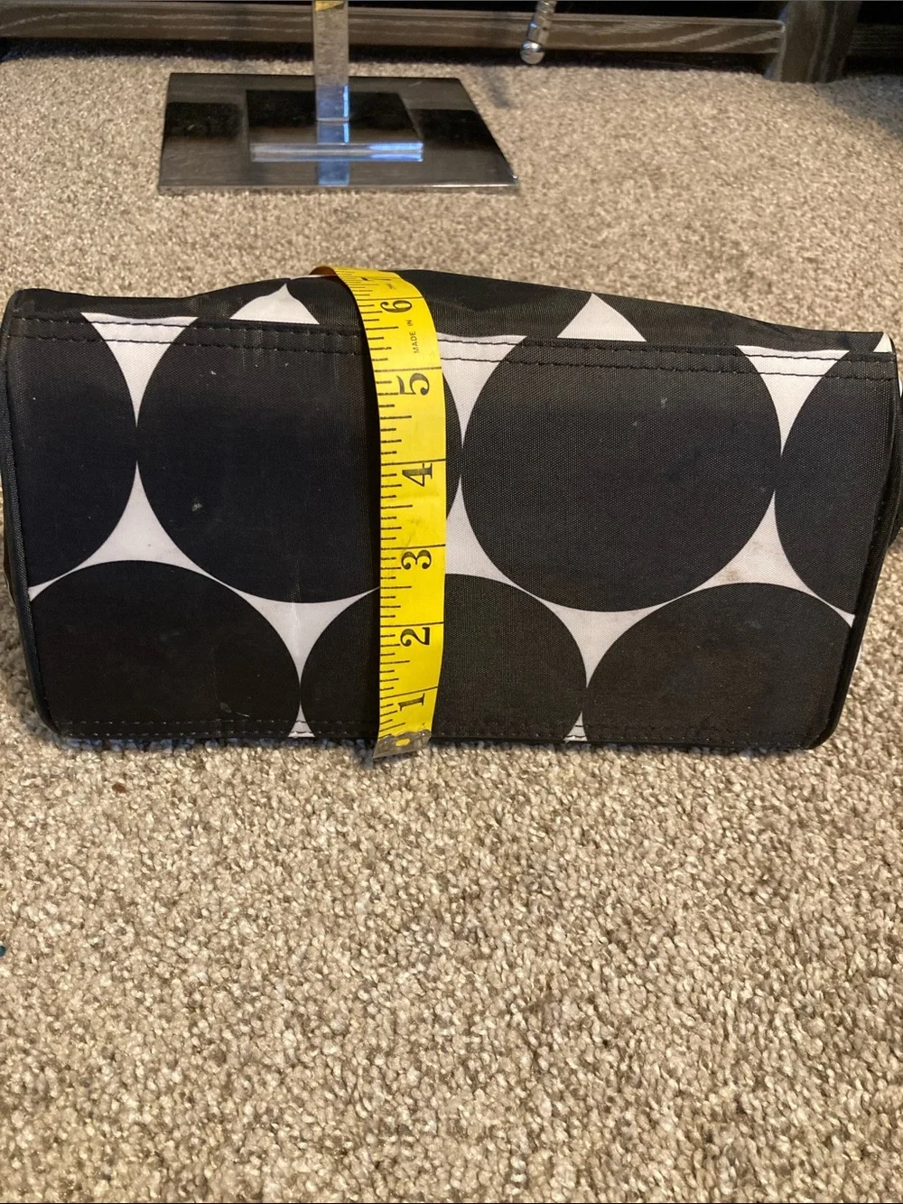 Thirtyone Black & White Polka Dot best buds Cosmetic Pouches - Set of 2